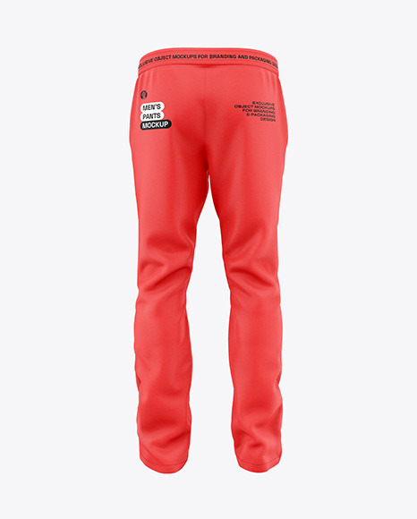 Pants Mockup - Back View