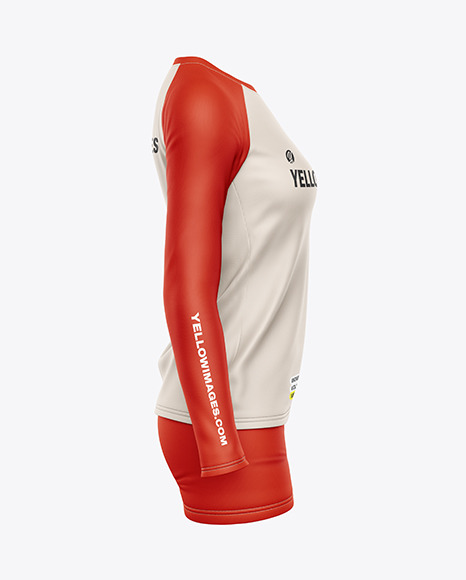 Women&#039;s Volleyball Kit Mockup