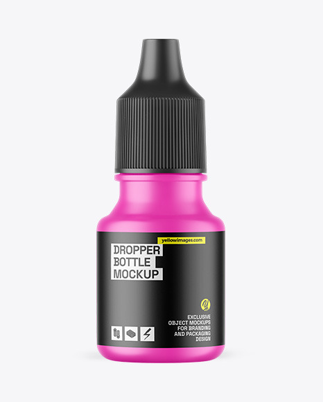 Dropper Bottle Mockup