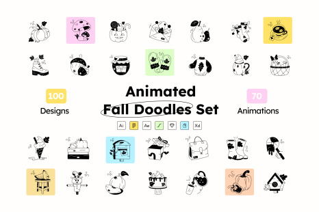 Fall Doodle Designs