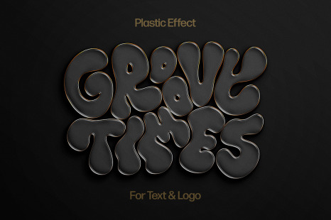 Plastic Text &amp; Logo Effect