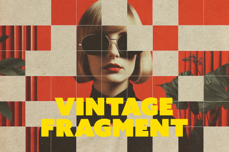 Vintage Fragments Photo Effect