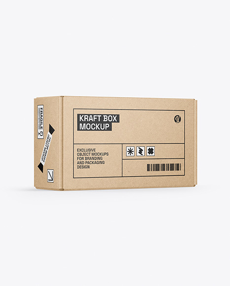 Kraft Box Mockup