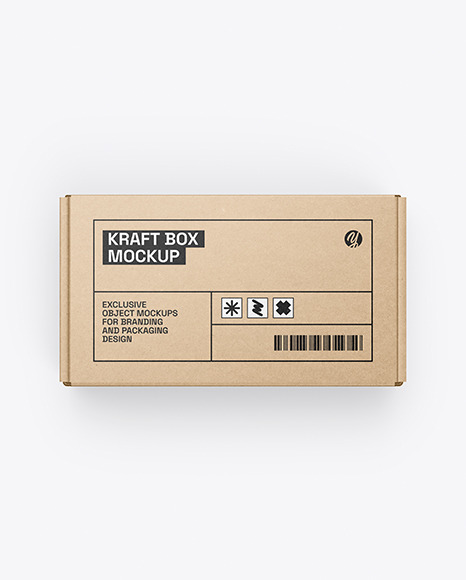 Kraft Box Mockup