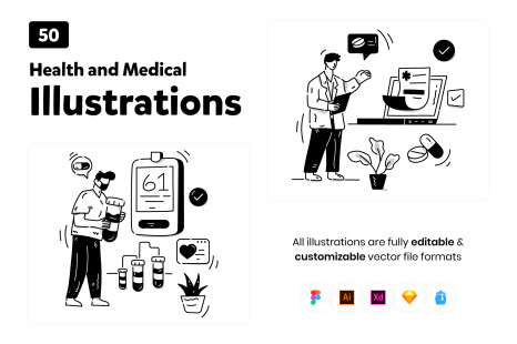 Health and Medical Illustrations