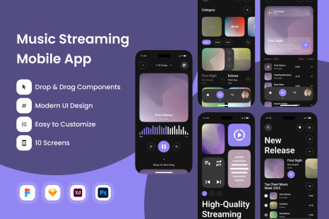 Pulse Play - Music Streaming Mobile App