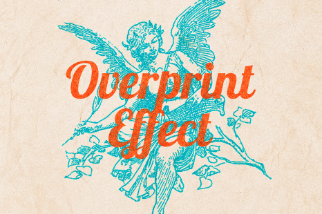 Retro Overprint Photo Effect
