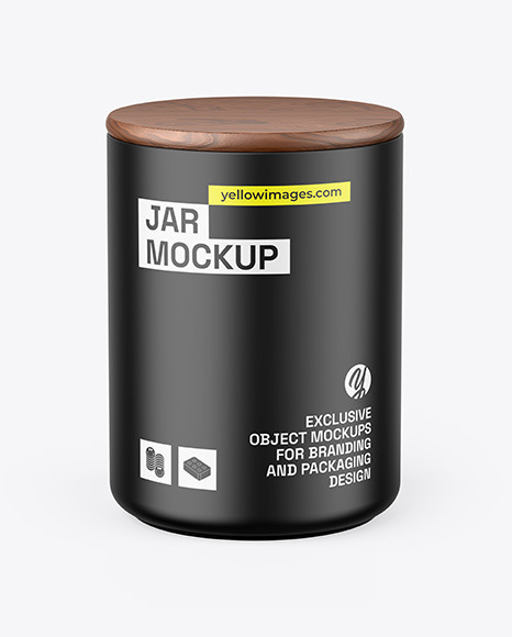 Matte Jar Mockup