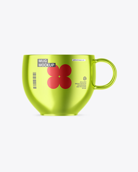 Metallic Mug Mockup