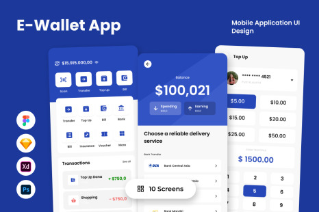 SwiftPay - E-Wallet Mobile App
