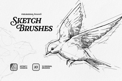 Sketch Brushes for Affinity
