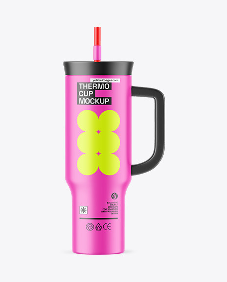 Matte Tumbler Cup Mockup