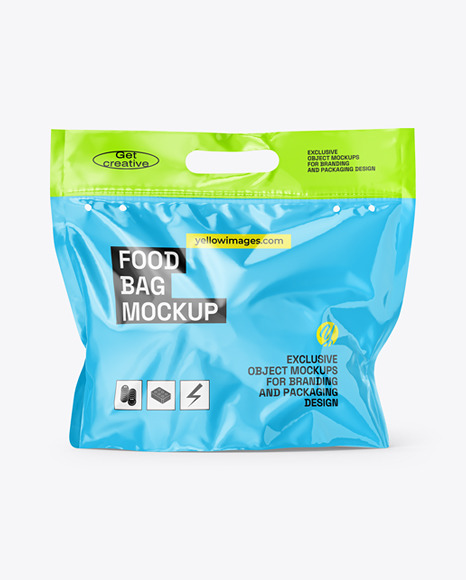 Flow Packs and Bags with Handle Mockups
