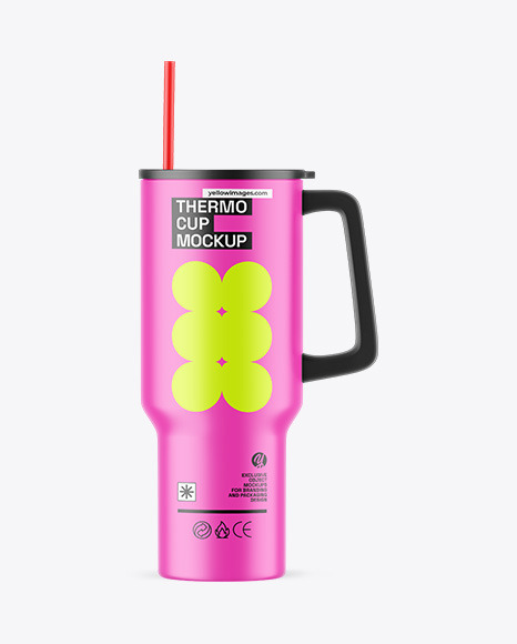 Matte Tumbler Cup Mockup