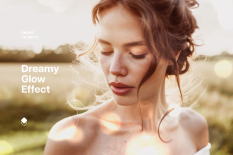 Dreamy Glowing Photo Effect