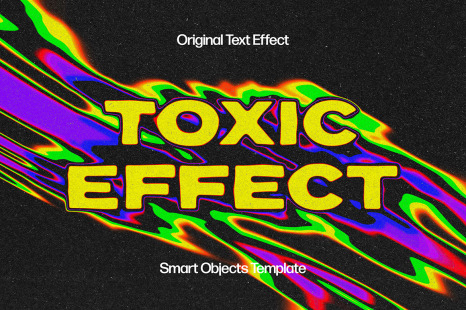 Trippy Acid Text Effect