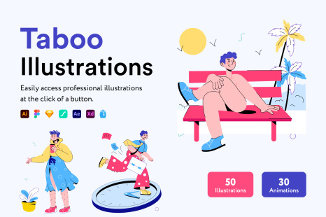 Animated Taboo Illustrations
