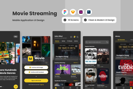 Movio - Movie Streaming Mobile App