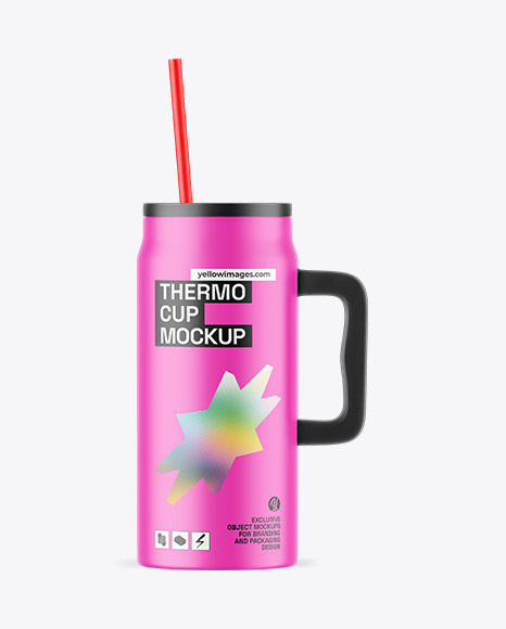 Matte Tumbler Cup Mockup