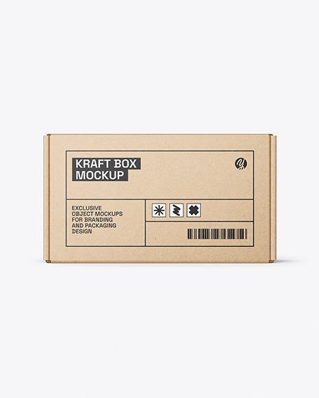 Kraft Box Mockup