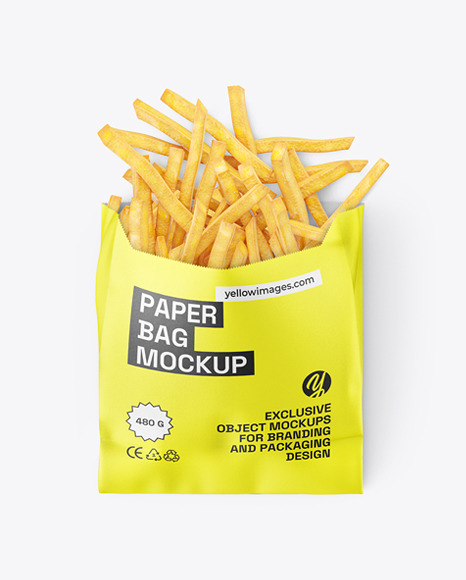 French Fries Packaging Mockups