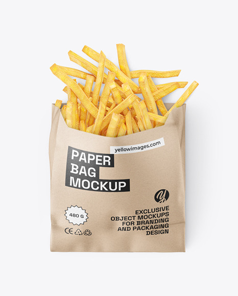 French Fries Packaging Mockups