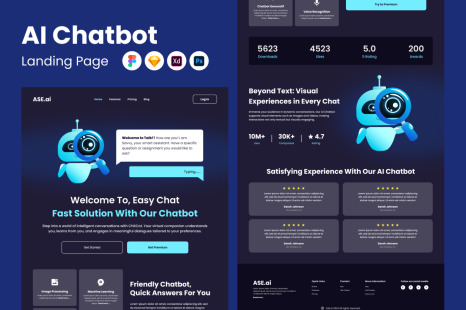 ASE - AI Chatbot Landing Page V1