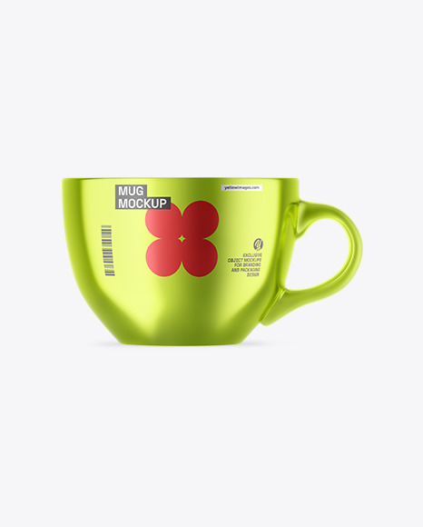 Metallic Mug Mockup