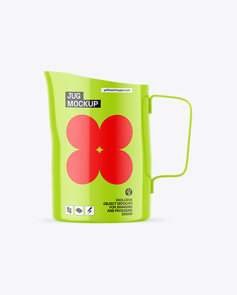 Glossy Jug Mockup