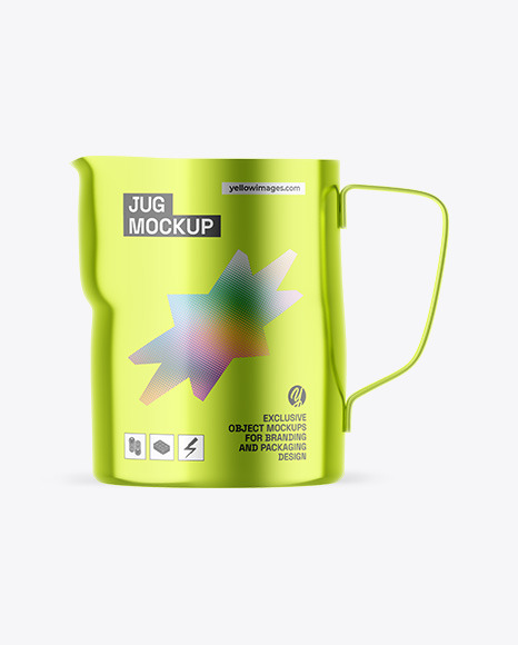 Metallic Jug Mockup