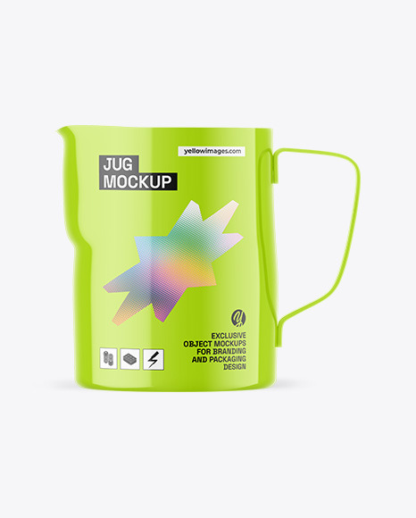 Glossy Jug Mockup