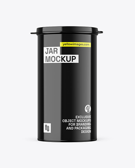 Glossy Jar Mockup