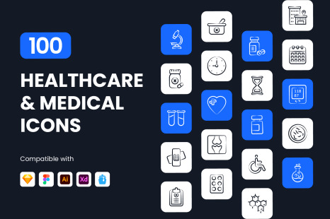 Healthcare and Medical Icons