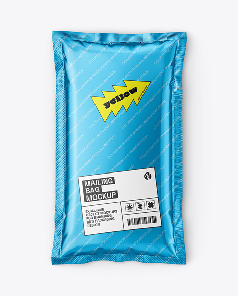 Vacuum Mailing Bag Mockups