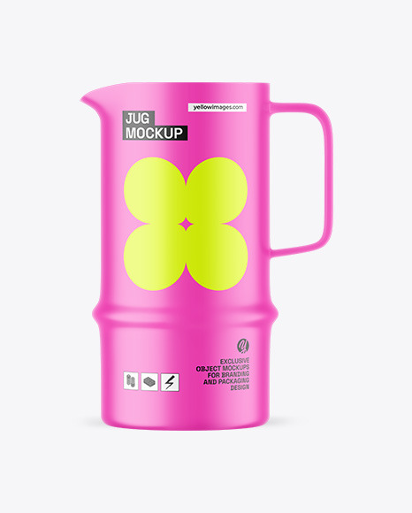 Matte Jug Mockup