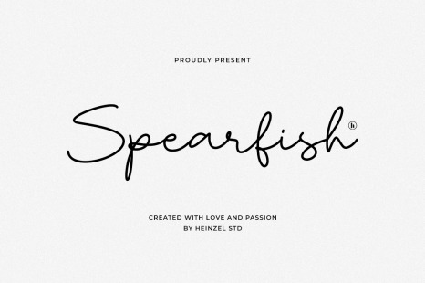 Spearfish Handwriting Font