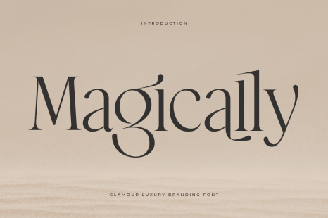 Magically - Glamour Luxury Branding Font