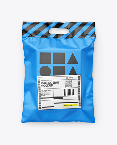 Mailing Bag with Handle Mockups