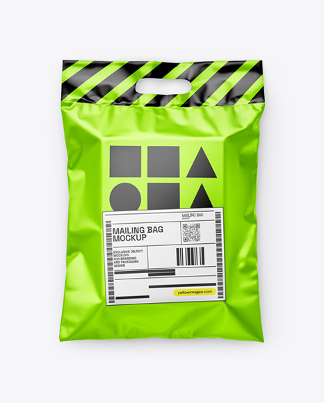 Mailing Bag with Handle Mockups