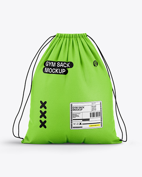 Drawstring Bag Mockup