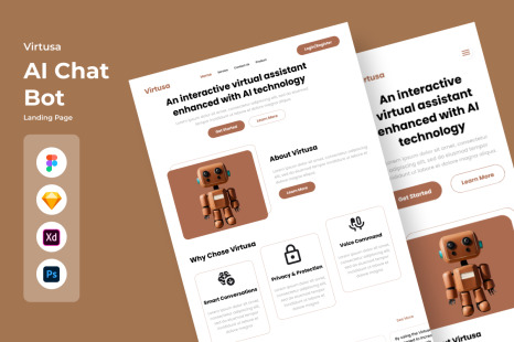 Virtusa - Ai Chat Bot Landing Page V2