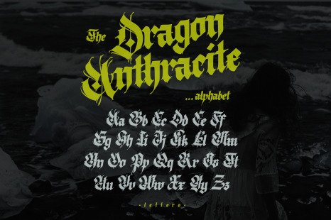 Gothic vector letters - 027