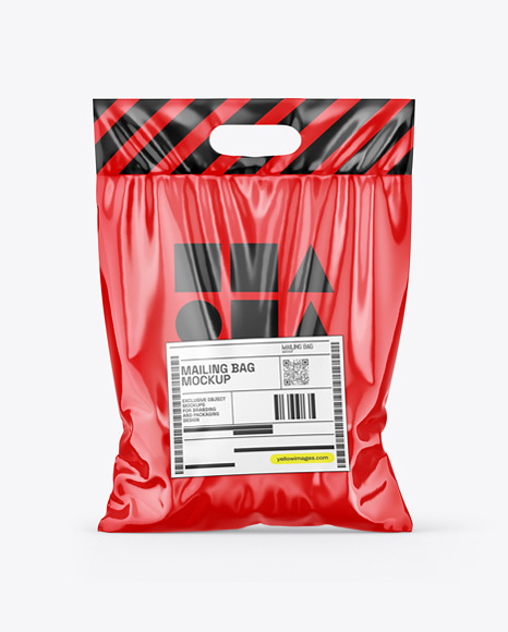 Mailing Bag with Handle Mockups
