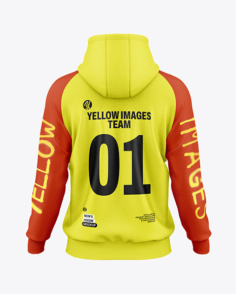 Hoodie Mockup - Back View