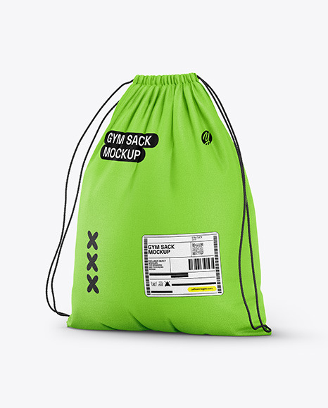 Drawstring Bag Mockup