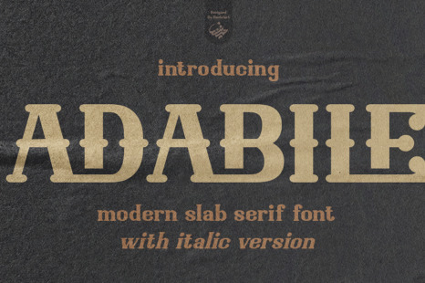 Adabile Font