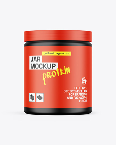 Matte Jar Mockup
