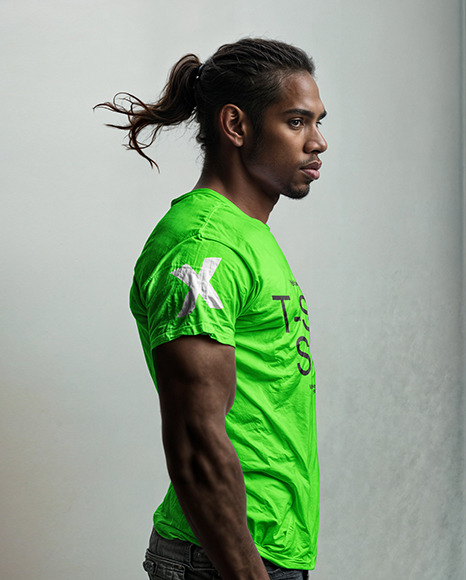T-Shirt Mockups Bundle Contrast Shadow
