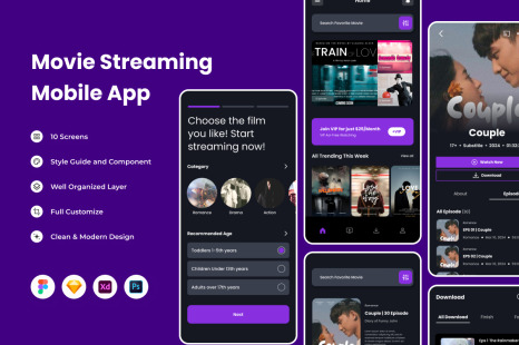 Vidmov - Movie Streaming Mobile App