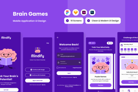 Mindify - Brain Games Mobile App